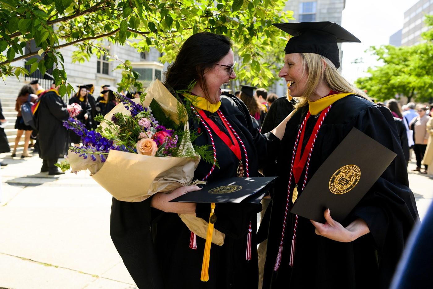 Northeastern Graduation 2024 Ali Junina